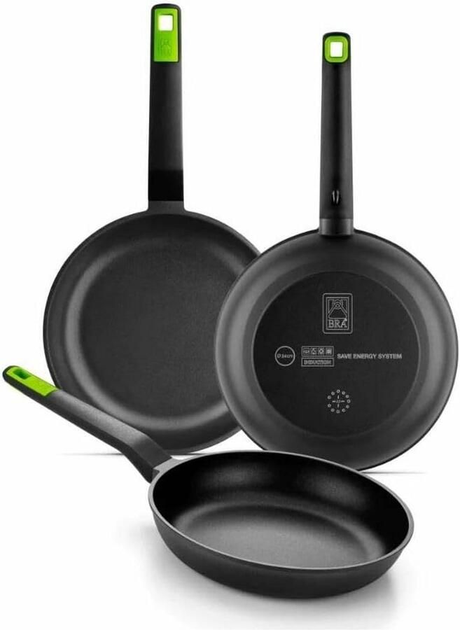 BRA A841202 Cookware Set of 3 GASTRO 20-24-28