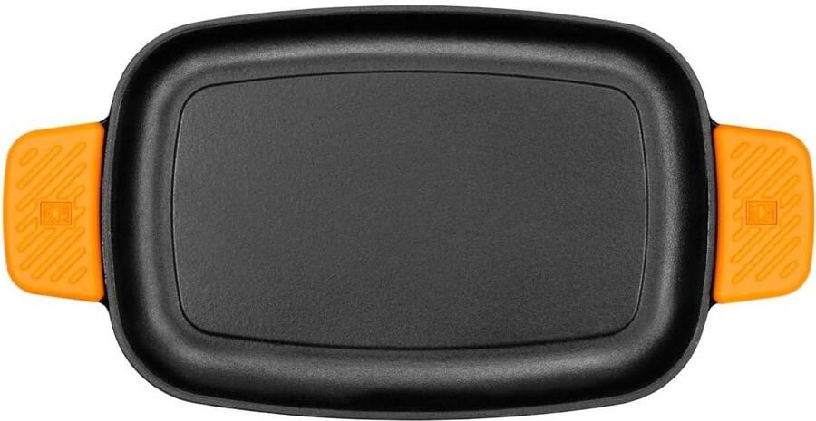 BRA Efficient Iron grill pan Grill rectangular 35 cm