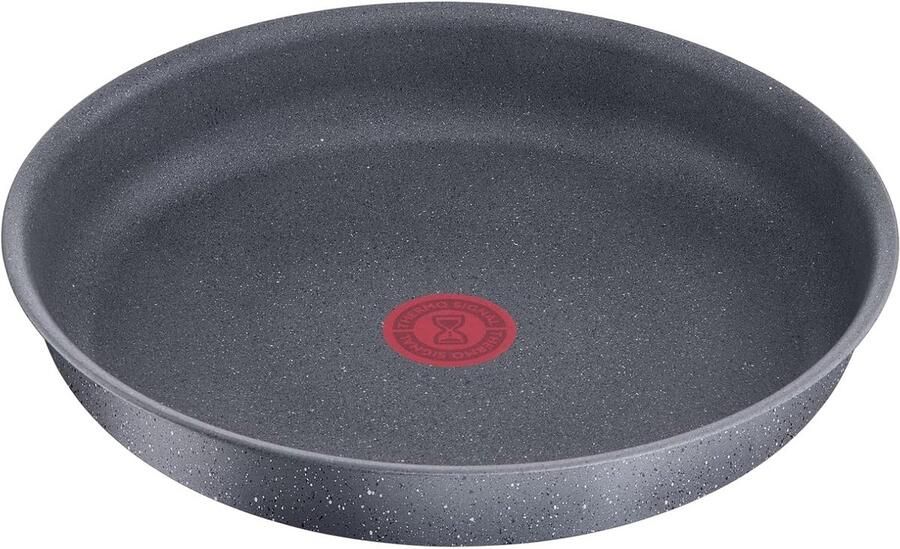 Braadpan 22 cm Gerecycleerd Metaal Anti-aanbak met Thermo-signaal voor Inductie Oven