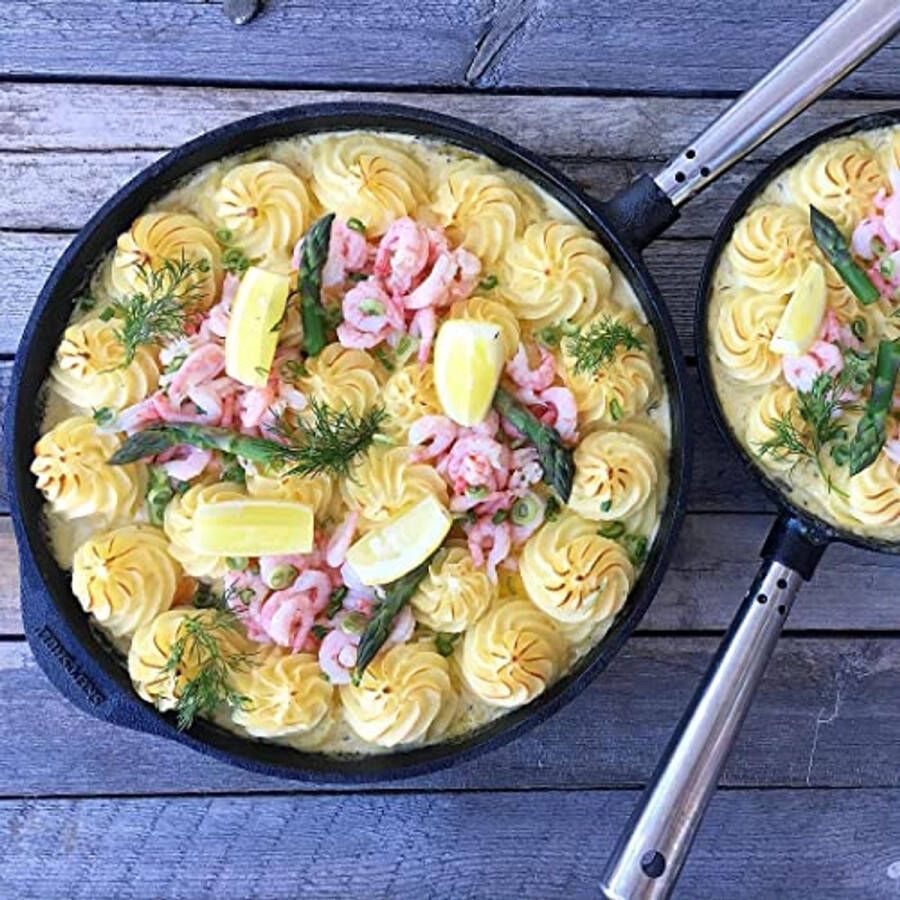 Braadpan 24 cm Geschikt voor alle warmtebronnen Ideaal voor roestvrij koken en braden
