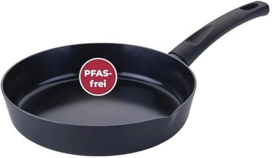 Braadpan Ø 24 cm van gerecycled aluminium met keramische coating – Geschikt voor alle warmtebronnen