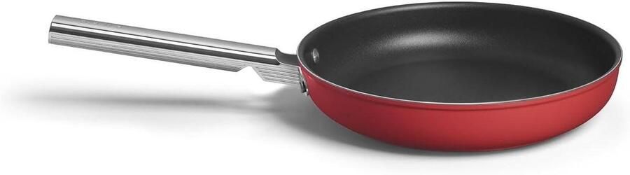 Braadpan 28cm Kookpan Koekenpan Allround Koken Gepatenteerde Bodem 28 cm Rood
