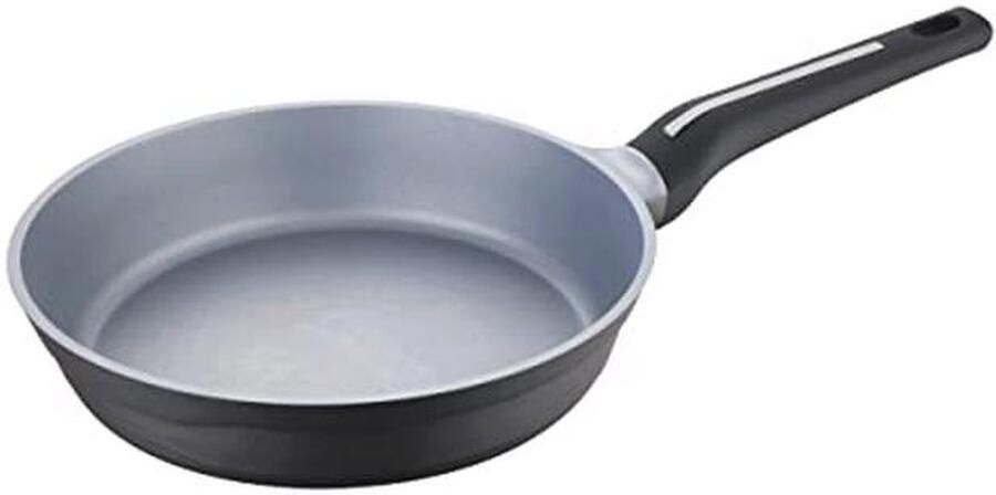 Braadpan 32 cm Gegoten Aluminium Inductie Geschikt Bistro Grey