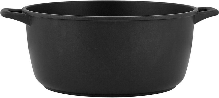 Braadpan Antiaanbak Koekenpan Keukenpan Zonder Aanbakken Gegoten Aluminium 12 cm Zwart