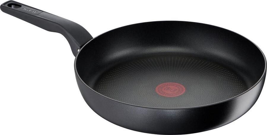Braadpan Diepe pan Lekker koken Titanium anti-aanbak 28 cm Zwart