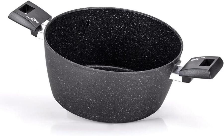 Braadpan Evolution Kookpan Gelijkmatig Koken Artech Stone Ultra Coating 24 cm Zwart