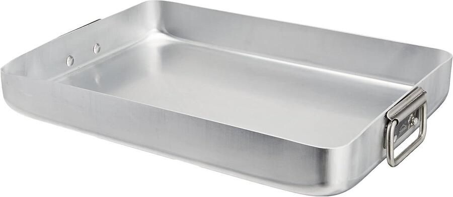 Braadpan Gietijzeren pan Langzaam Garen Hoge temperatuurbestendig 45 cm Zwart