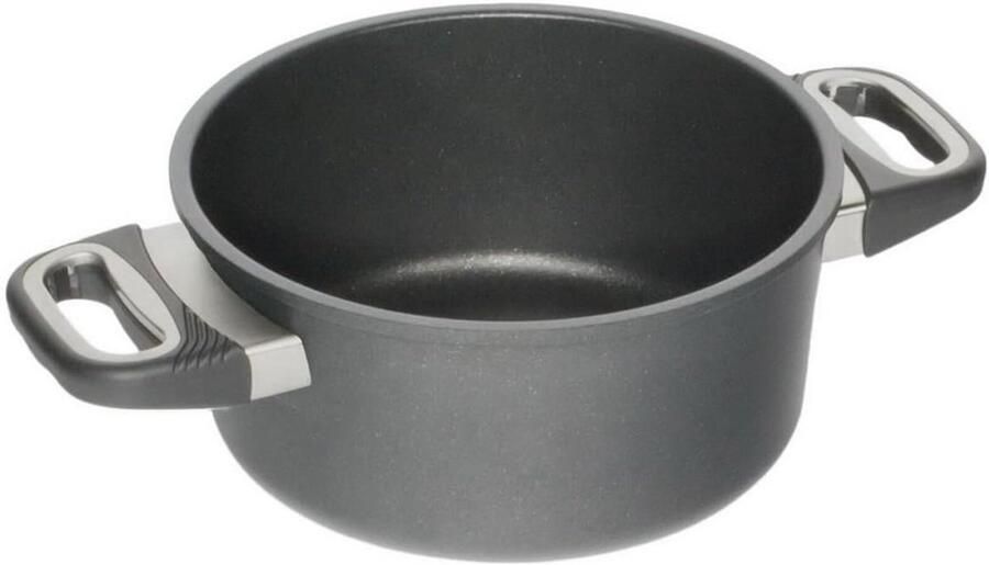 Braadpan Inductie Gegoten Aluminium Pan Roest Braden Ovenbestendig 20 cm Diameter Zwart