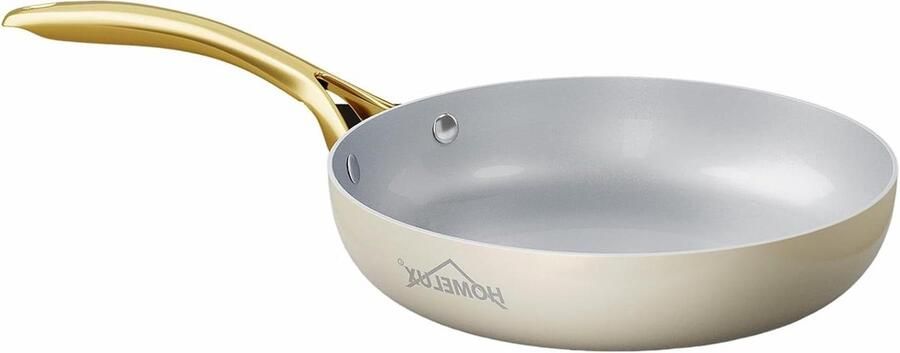 Braadpan Keramisch Koekenpan Anti-aanbak Gezond Koken 5-Laags Constructie 28 cm