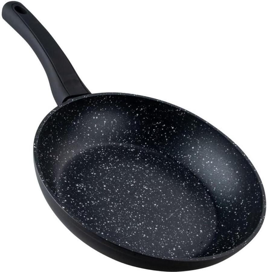 Braadpan Koekenpan Dagelijks Koken Antiaanbaklaag 24 cm Antraciet