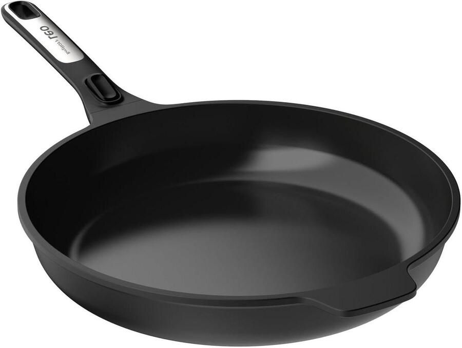 Braadpan Koekenpan Grote Maaltijden Energiebesparend Koken 32 cm Zwart