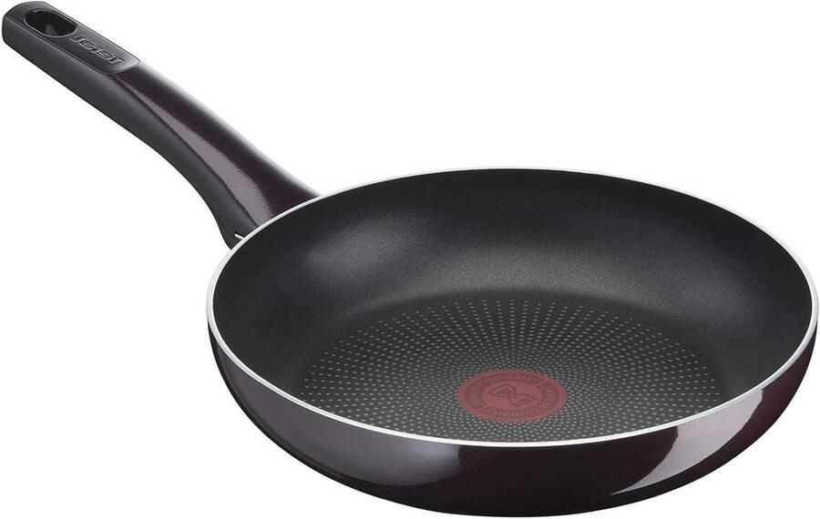 Braadpan Koekenpan Koopjespan Grote porties koken Flame Protect technologie 20 cm Rood