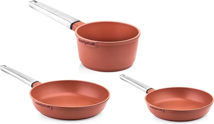 Braadpan Koekenpan Koopman Koken en bakken PFOA-vrije antiaanbaklaag 28 cm Rood
