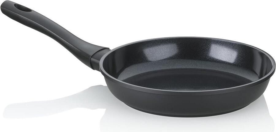 Braadpan Koekenpan Koopmanspan Gezond Koken Keramische Coating 24 cm Zwart