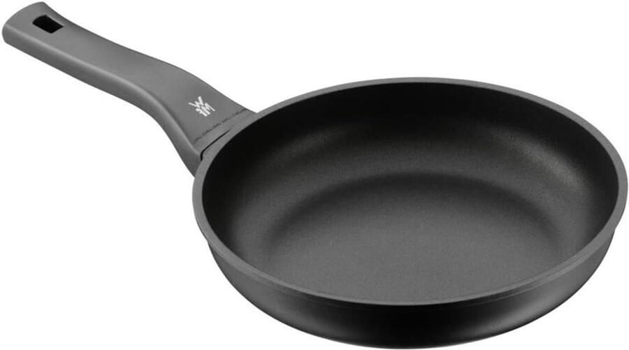 Braadpan Koekenpan Vettenarm Braden PermaDur Antiaanbaklaag 24 cm Zwart