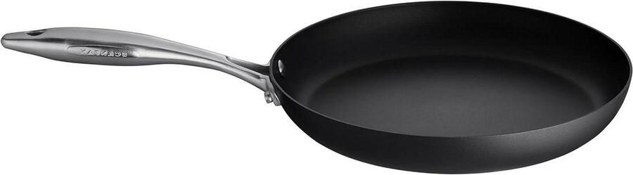 Braadpan Koekenpan Vetvrij braden PFOA-vrije antiaanbaklaag 28 cm Zwart