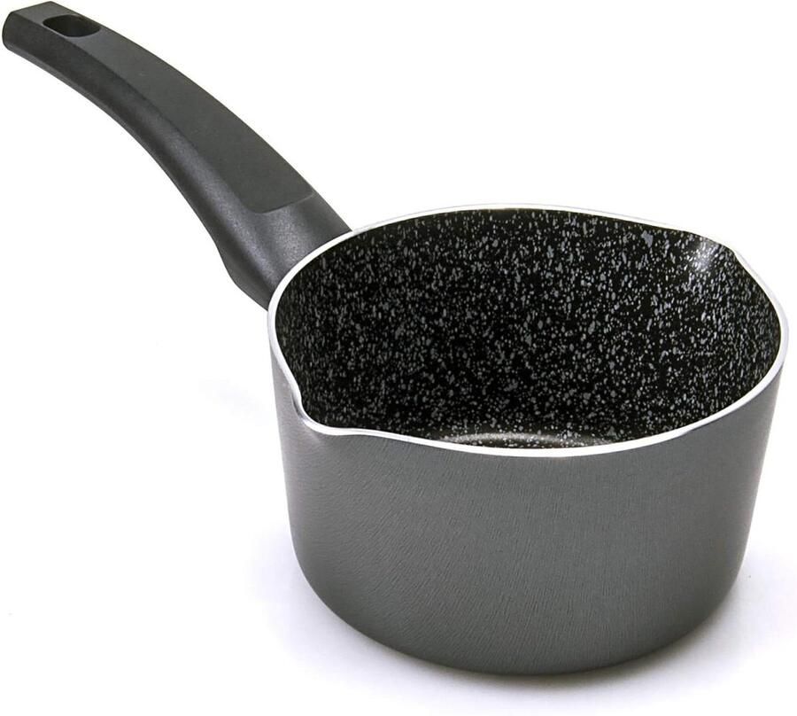 Braadpan Kookpan Algemeen koken Anti-aanbaklaag 14 cm Zwart
