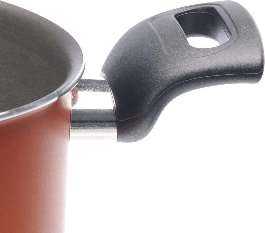 Braadpan Kookpan Aluminium Lange Stoofgerechten Antiaanbaklaag 24 cm Brons