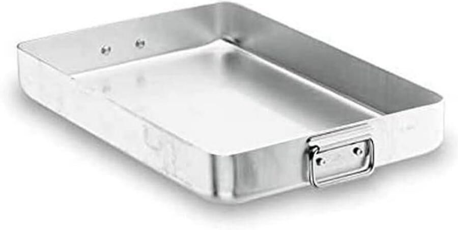 Braadpan Kookpan Aluminium pan Koken en braden Hoge temperatuurbestendig 745 Liter Zilver