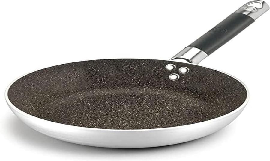 Braadpan Kookpan Koken Koel handvat 32 cm Zilver