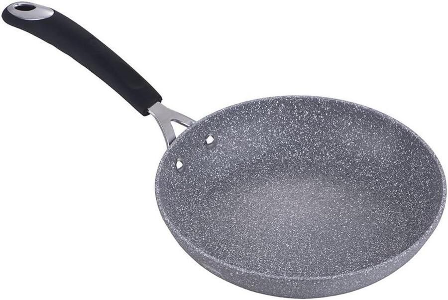 Braadpan Kookpan Stoofpan Gerechten Bereiden Roestvrij Staal 30 cm Zilver