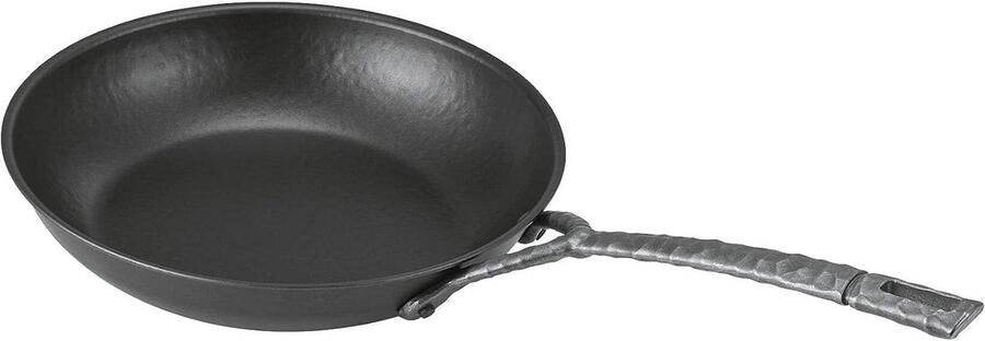 Braadpan Kookpan Stoofpan Gezond Koken PFAS Vrij 24 cm Zwart