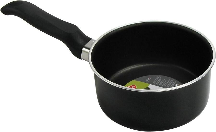 Braadpan Kookpan Stoofpan Koken en Sudderen Nikkelvrij 20 cm Zwart