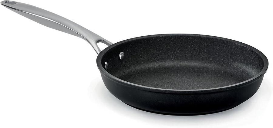 Braadpan Kookpan Stoofpan Langzaam Garen 5-laags Titan Pro Coating 28 cm Zwart