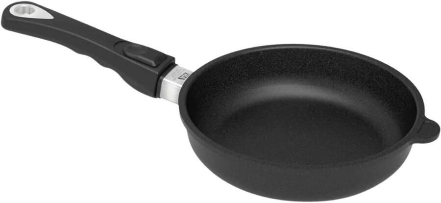 Braadpan met Afneembare Steel Gietijzeren Pan Inductie Koken Lotan Antiaanbaklaag 20 cm Ø 5 cm Hoog