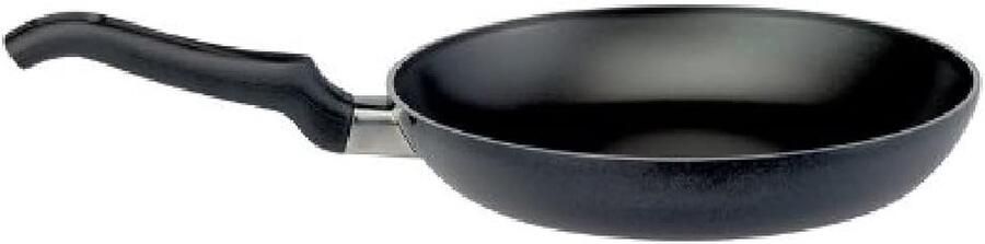 Braadpan met handvat Kookpan Dagelijks koken Nikkelvrij 18 cm Zwart