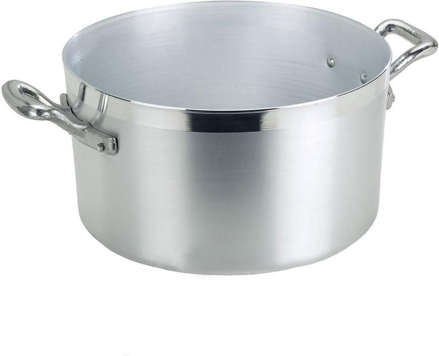 Braadpan met twee handgrepen 40 cm grijs