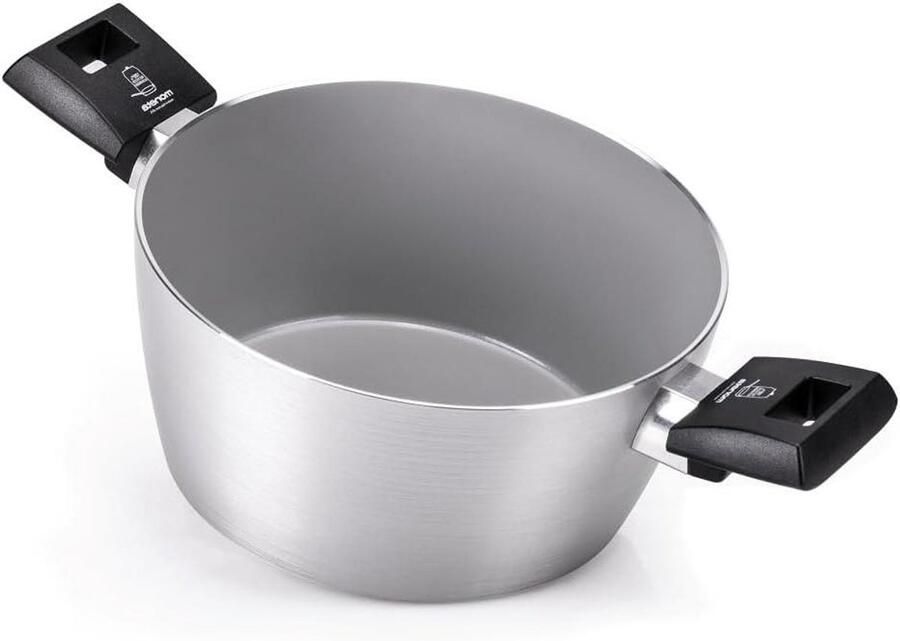 Braadpan Natuurlijke Coating Kookpan Aluminium Langzaam Garen PFAS Vrije Laag 20 cm Diameter Aluminium