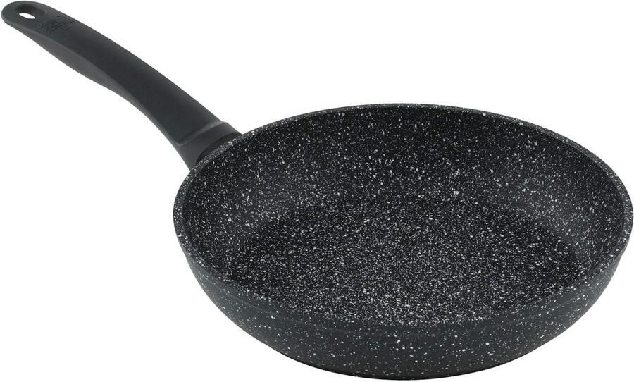 Braadpan Pan Koekenpan Dagelijks Koken Antiaanbaklaag 20 cm Zwart