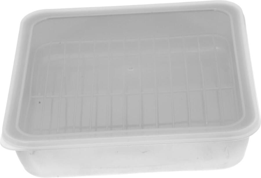 Braadslede met rooster Oven schaal Vlees bakken Gelijkmatige warmte 24x24x5.3 cm