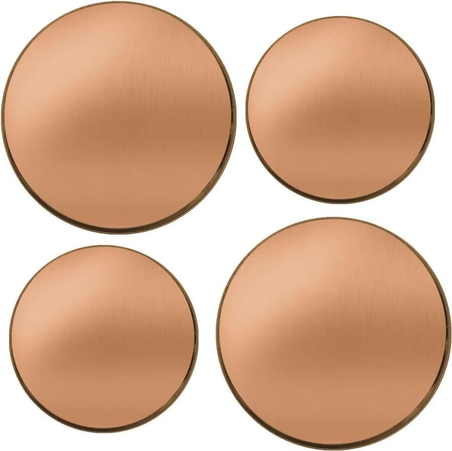 Brander Covers Set Kookplaat Beschermers Keuken Beschermen Lepel Functionaliteit 25.4 cm Koper