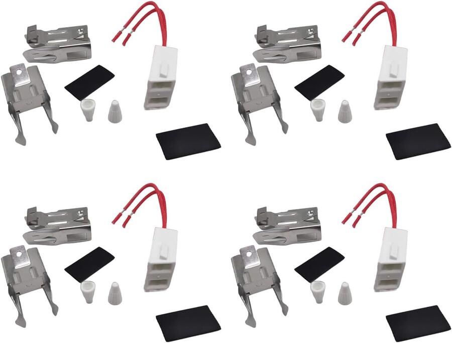 Brander Klemblok Set Stopcontact Fornuis Kookplaat Reparatie Directe Vervanging 4 Stuks Meerkleurig