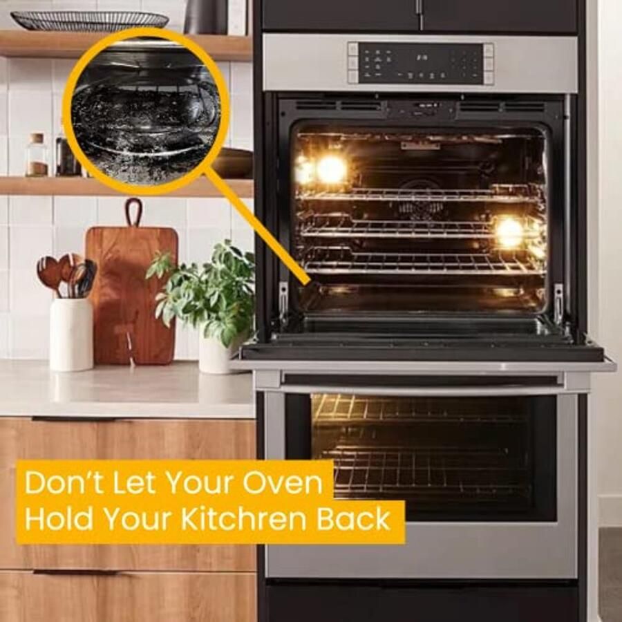 BREXTER Set van 3 grote zware ovenvoering 40 cm x 32 cm 0 3 mm extra dikke teflonovenvoeringen voor ovens met ventilatorondersteuning niet-stick barbecuemat geschikt voor ovens grills en fornuis
