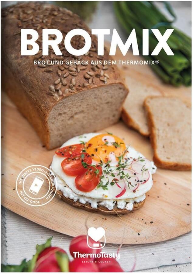 Brood Bakboek Recepten voor brood Zelf brood bakken Met QR-code video's 110 gram