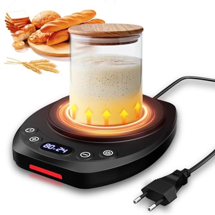 Brood Bakken Set met Gistbox en Verwarmingsmat