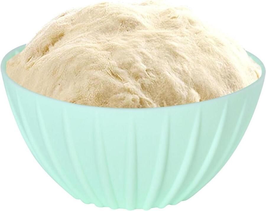 Brood Fermentatie Mand Zuurdesem Kom Brood Bakken Vaatwasmachinebestendig Diameter 13 cm Groen