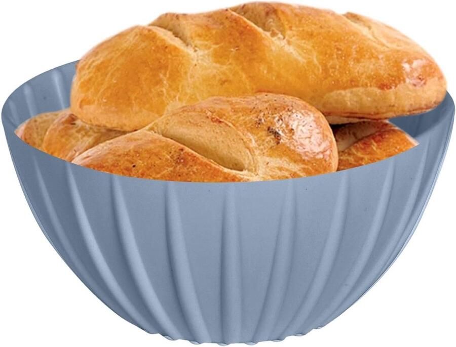 Brood Gaarmand Rijsmand Siliconen Zuurdesem Bakken Hittebestendig Materiaal 13 cm Rond Grijs