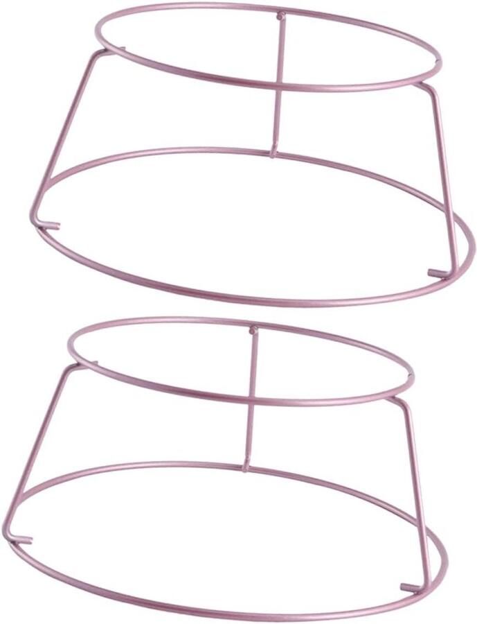 Brood Koelrek Bakrek Bakplaat Brood Bakken Non-stick Coating 22.8 x 17 x 9.7 cm Rose Goud