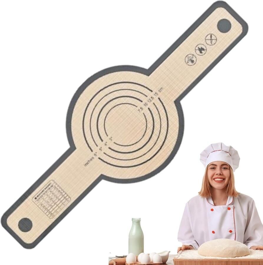 Brood Lifter Bakmat Sling Brood Bakken Extra Lange Handvatten 20x20cm