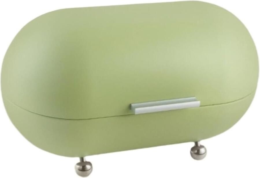 Brood Opbergdoos Broodtrommel Keuken Brood Vers Houden Stijlvol Boerenontwerp 34x19x20 cm Groen