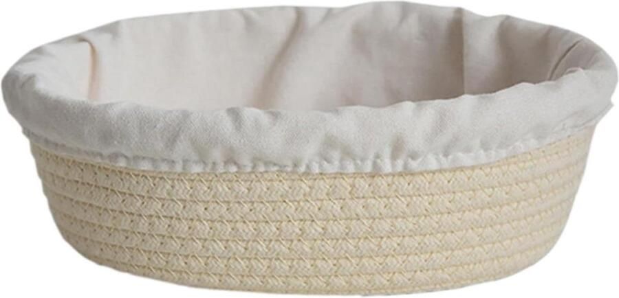 Brood Proofing Mand Rijsmand Brood Ambachtelijk Brood Maken Optimale Luchtstroom 20.8 x 6.8 cm Meerkleurig