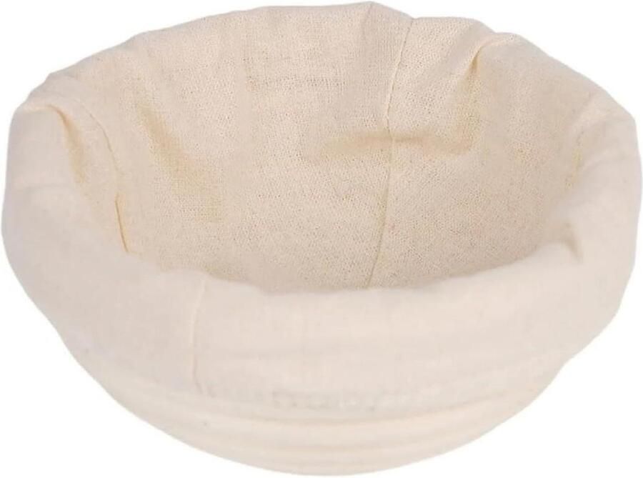 Brood Proofing Mand Rijsmand Deeg Ambachtelijk Brood Bakken Handgemaakt Rotan 13x6 cm Houtkleur