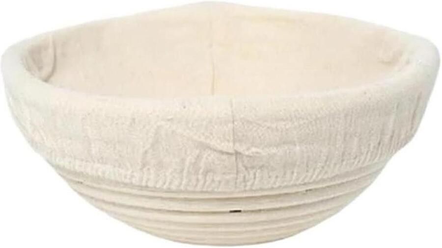 Brood Proofing Mand Rijsmand Rotan Ambachtelijk Brood Bakken Handgemaakt Natuurlijk 20x8 cm Houtkleur