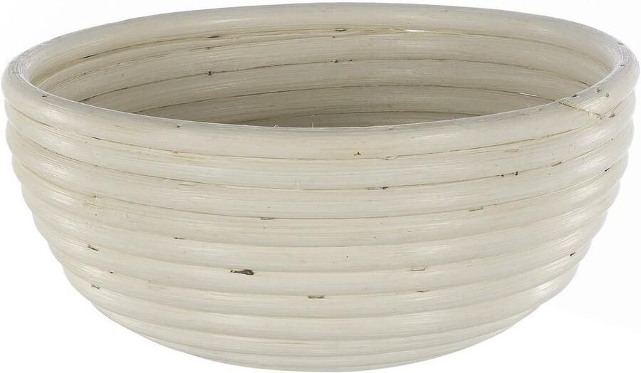 Brood Rijs Mand Banneton Rijs Kom Brood Bakken Traditionele Vorm 20cm Diameter Beige