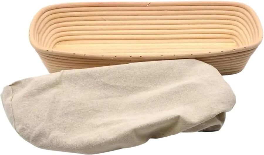 Brood Rijs Manden Deeg Manden Ambachtelijk Brood Maken Behoudt Deegvorm 30 x 14 x 7 cm
