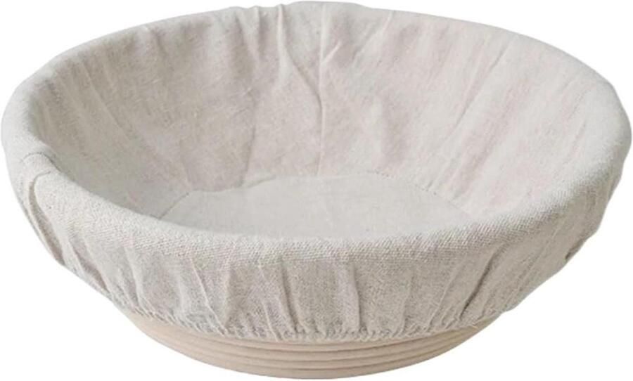Brood Rijs Manden Deeg Manden Ambachtelijk Brood Maken Mooi Patroon 23 x 8 cm Houtkleur